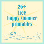 free summer printables