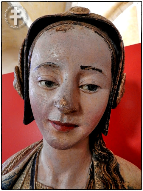 TOUL (54) - Musée d'Art et d'Histoire : Statues renaissance de Sainte Marie-Madeleine et Sainte Catherine