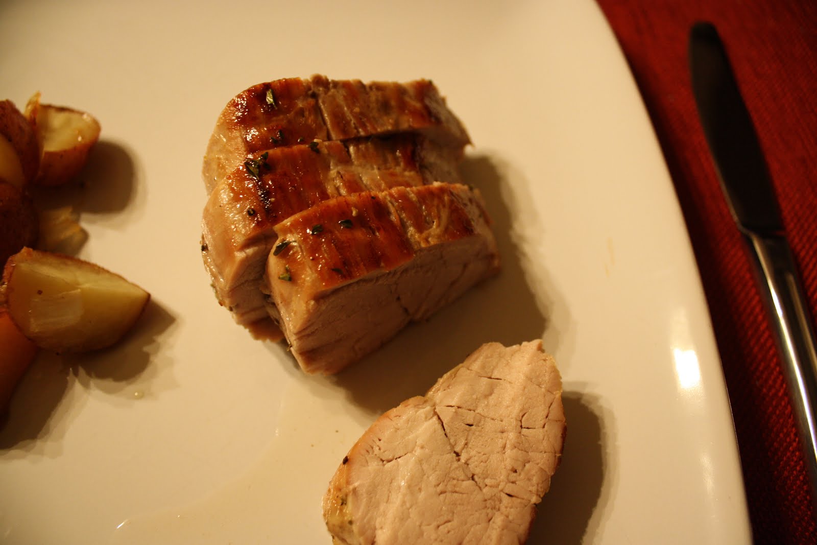 LactoseFree Girl HoneyThyme Roasted Pork Loin