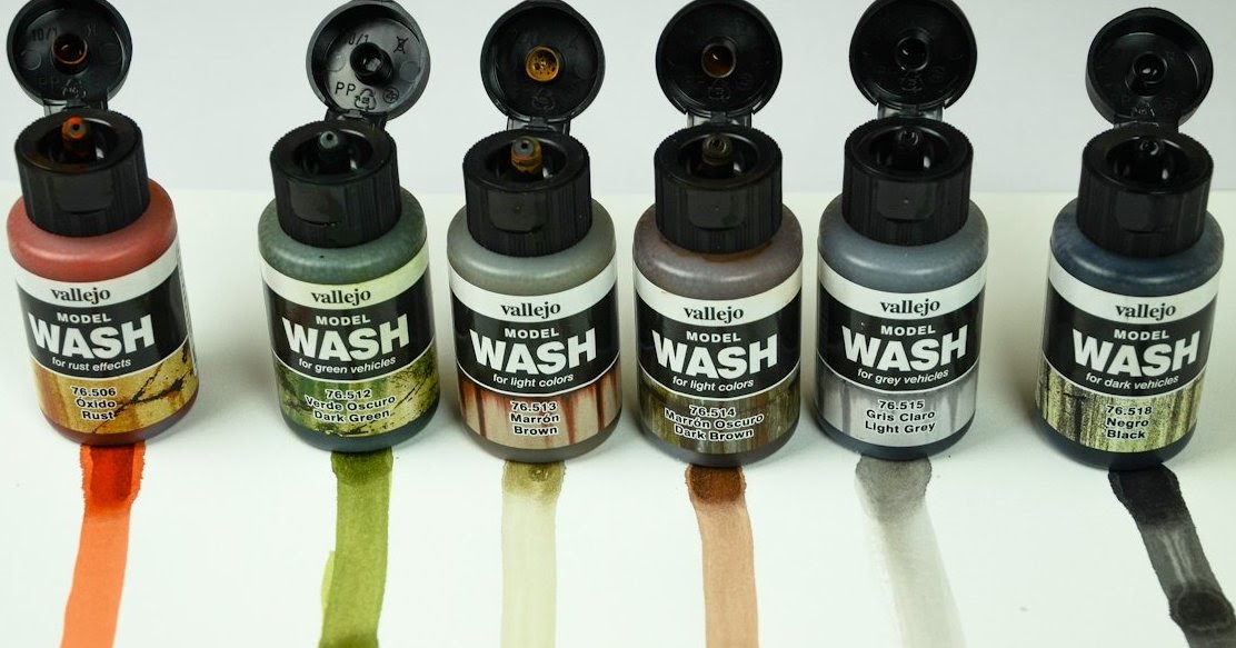 Vallejo, Game Color Washes Paint Set