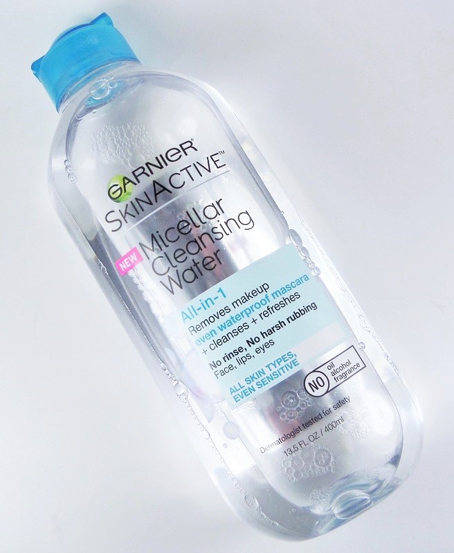 Review: Garnier SkinActive Micellar Cleansing Water All-in-1 Waterproof ...