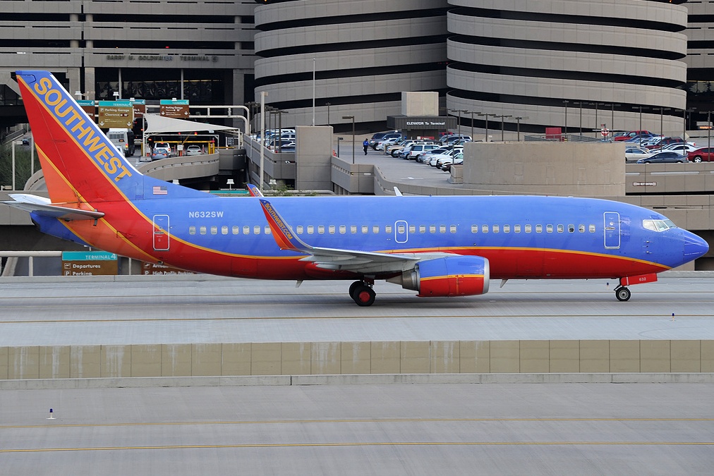 FlyData Southwest Airlines 812 Arizona Abril 2011