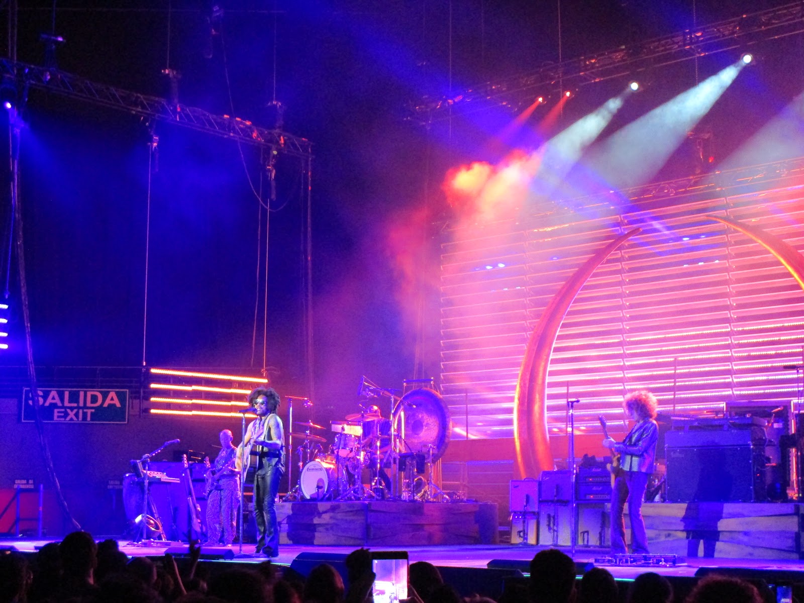 My Kingdom for a Melody Concierto Lenny Kravitz, Madrid, Palacio de