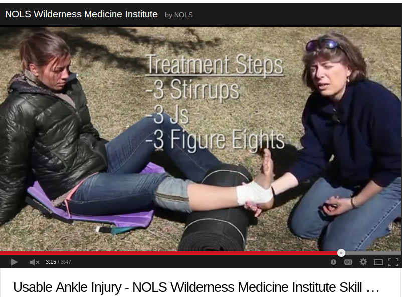 The Spec Ops Blog How to tape a sprained—but usable—ankle