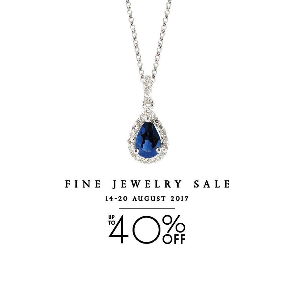 Manila Shopper The SM Stores Fine Jewelry SALE Aug 2017