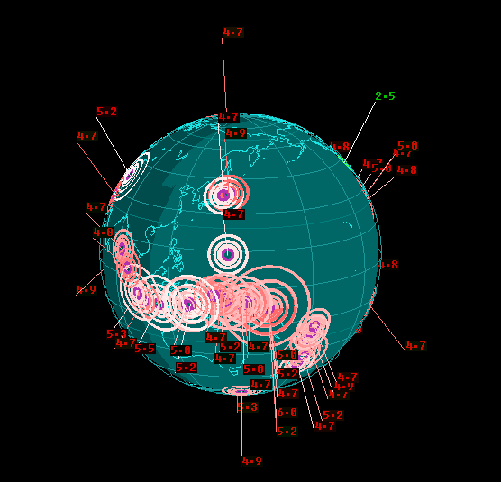 Earthquake Prediction 'QuakeWeather 23rd March 2017' A Global