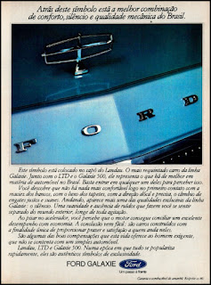 propaganda  Ford Galaxie - 1977, Ford Willys anos 70, carro antigo Ford, década de 70, anos 70, Oswaldo Hernandez, Galaxie 77, Galaxie Landau, Galaxie LTD, Galaxie 500,