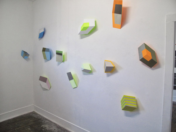 Henriëtte van 't Hoog - Cubes installation at SNO 85