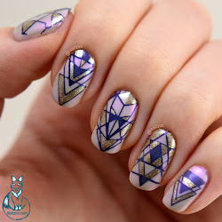 stamping nail geometric reverse ar born pretty plate think ever found favorite