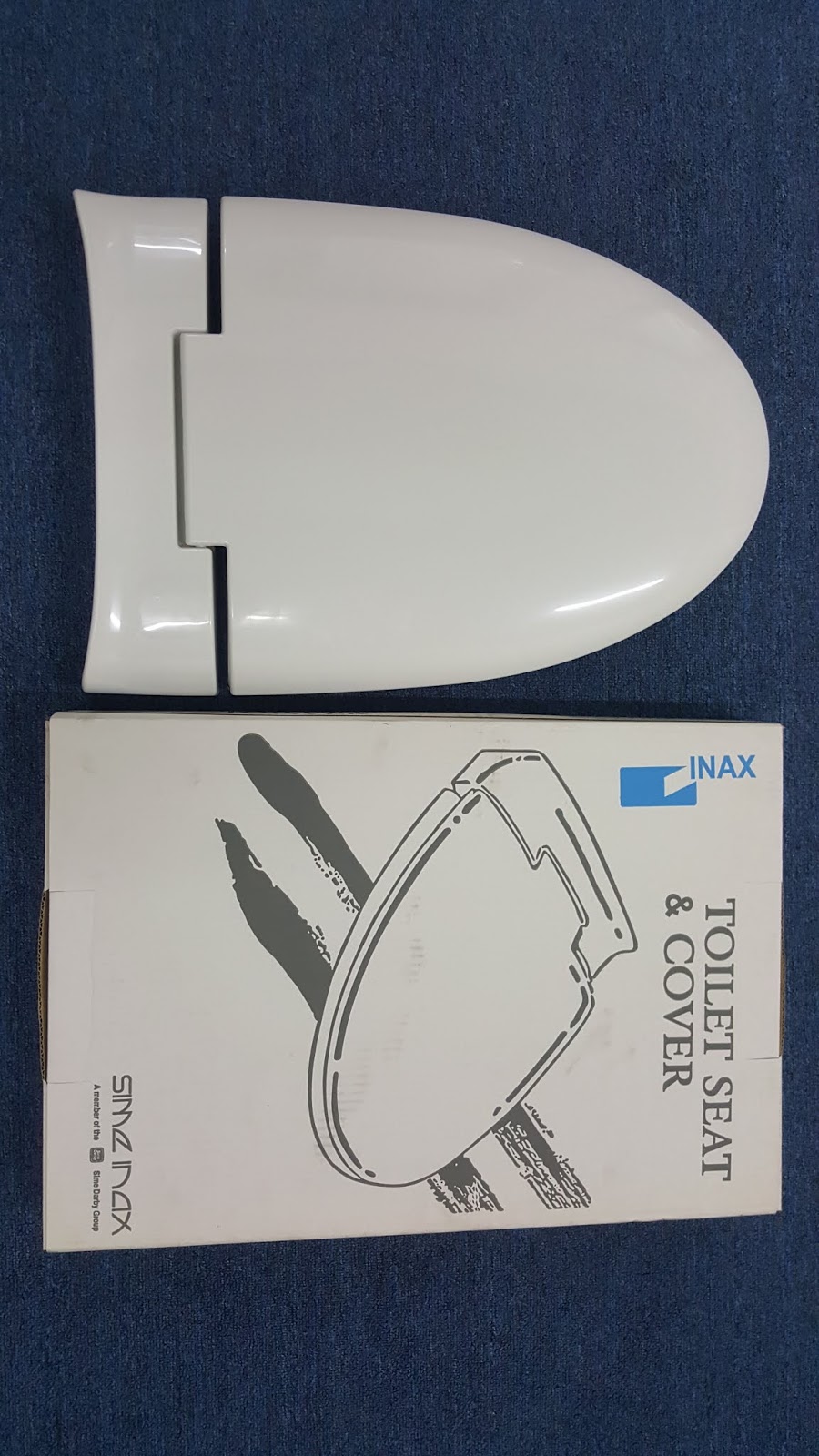 Sanitary wares fittings and spare parts. INAX toilet seat cover and