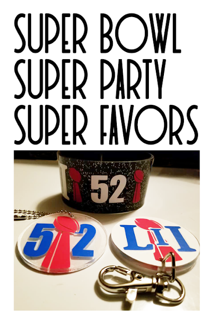 Coffee Cup - SuperBowl Party Favors ~ Coin Keychain and Cuff Bracelet