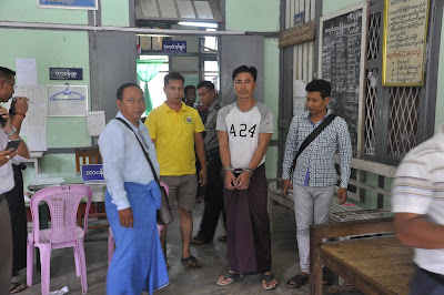 မႏၱေလးဘက္မွ လူသတ္တိမ္းေရွာင္သူအား မိုးညွင္းၿမိဳ႔ နန္႕စီးေအာင္စုေပါင္းဂိတ္တြင္ ဖမ္းဆီးမိ