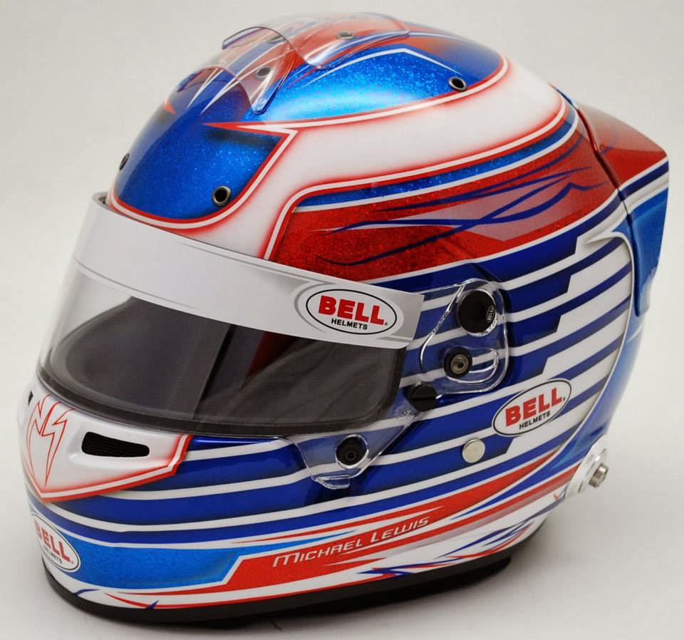 Racing Helmets Garage Bell HP7 M.Lewis 2014 by Bell Racing Europe