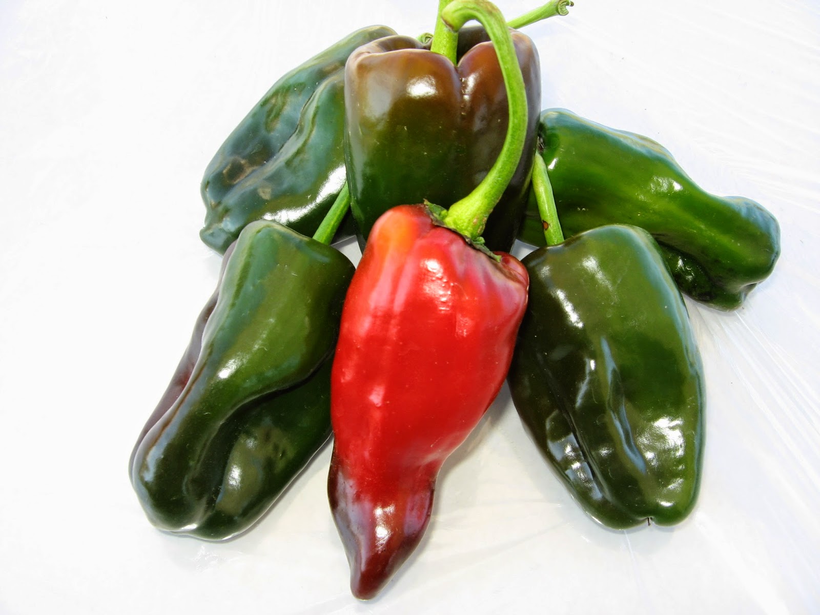 Poblano Peppers (aka ancho chiles)