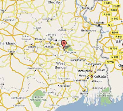 Durgapur Map Durgapur Map