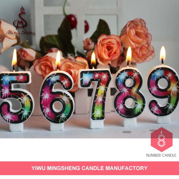 YiWu Ming Sheng Candle Manufactory Best new item birthday candle