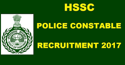 HSSC Constable Recruitment 2017