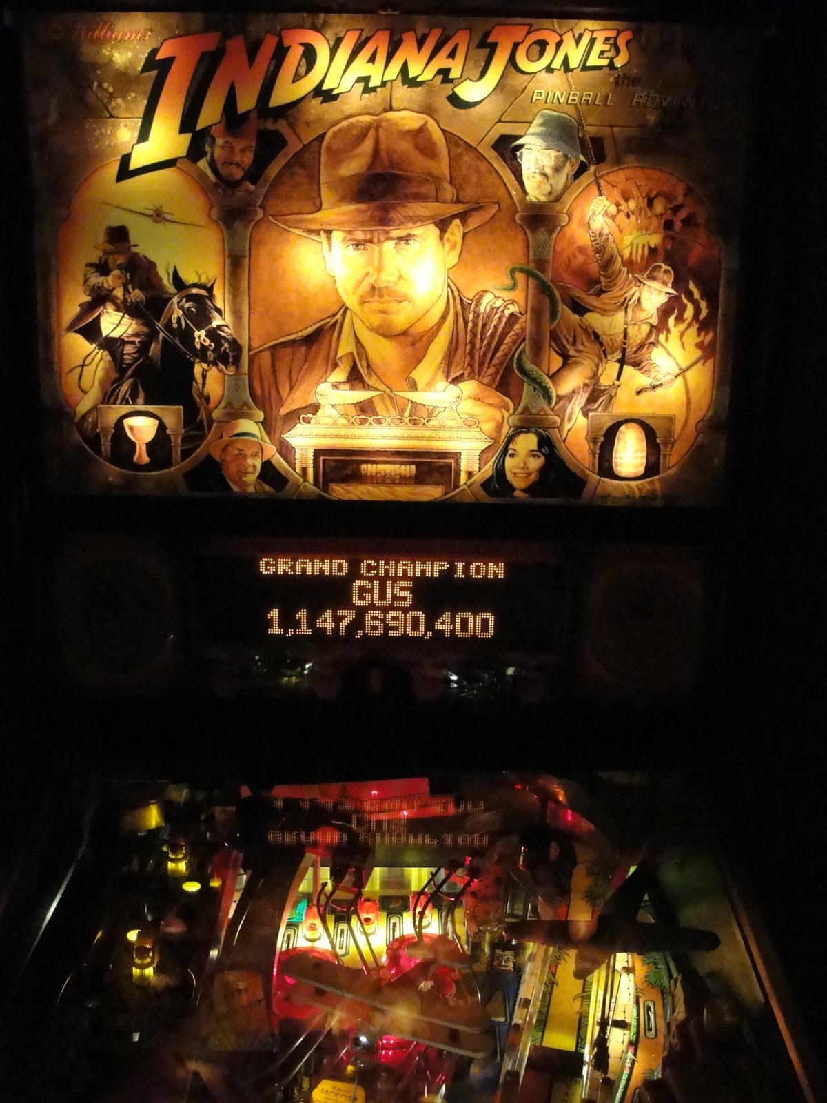 Guscade Williams Indiana Jones The Pinball Adventure 1993