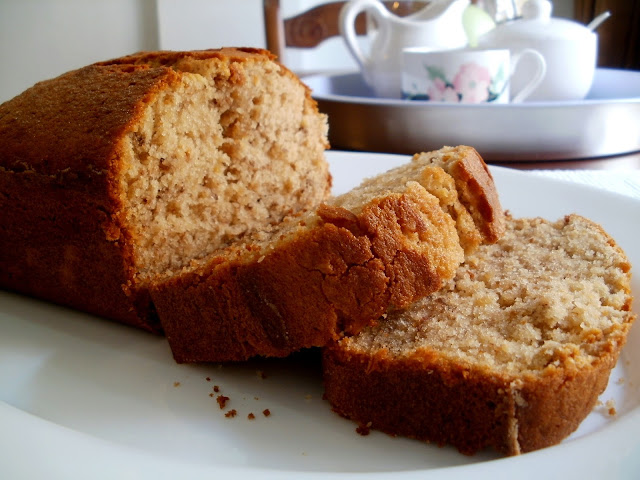 Pan de banano con nueces