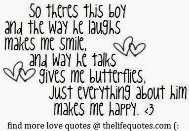 He Makes Me Smile Quotes
