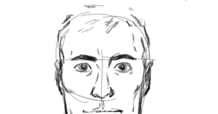 Thoughts on male face drawing ~ Sketches and other stuff