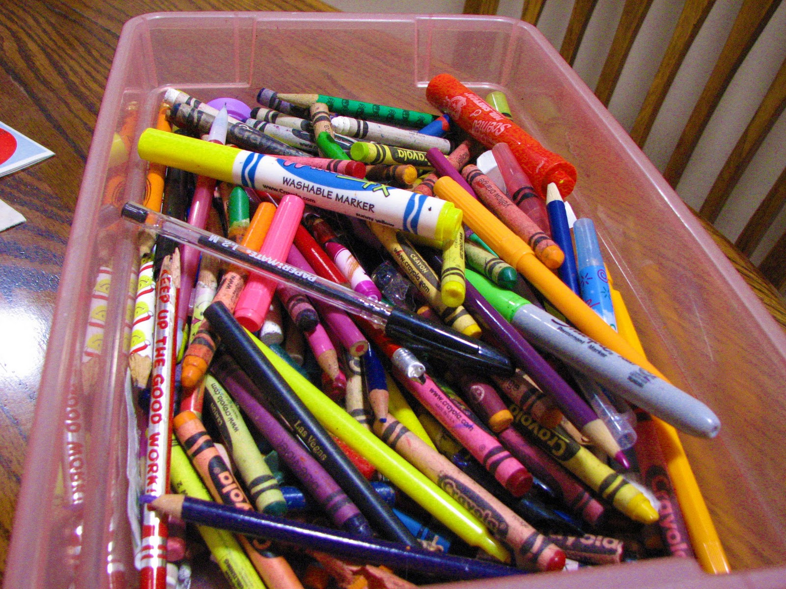 Fun with Freckle Face Halloween Crayons