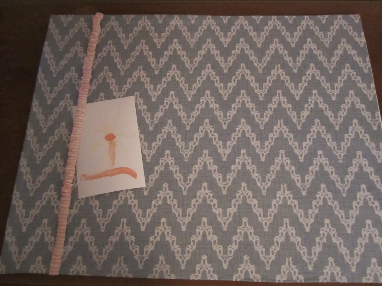 Sweet Magnolia Way An Easy Fabric Desk Blotter DIY
