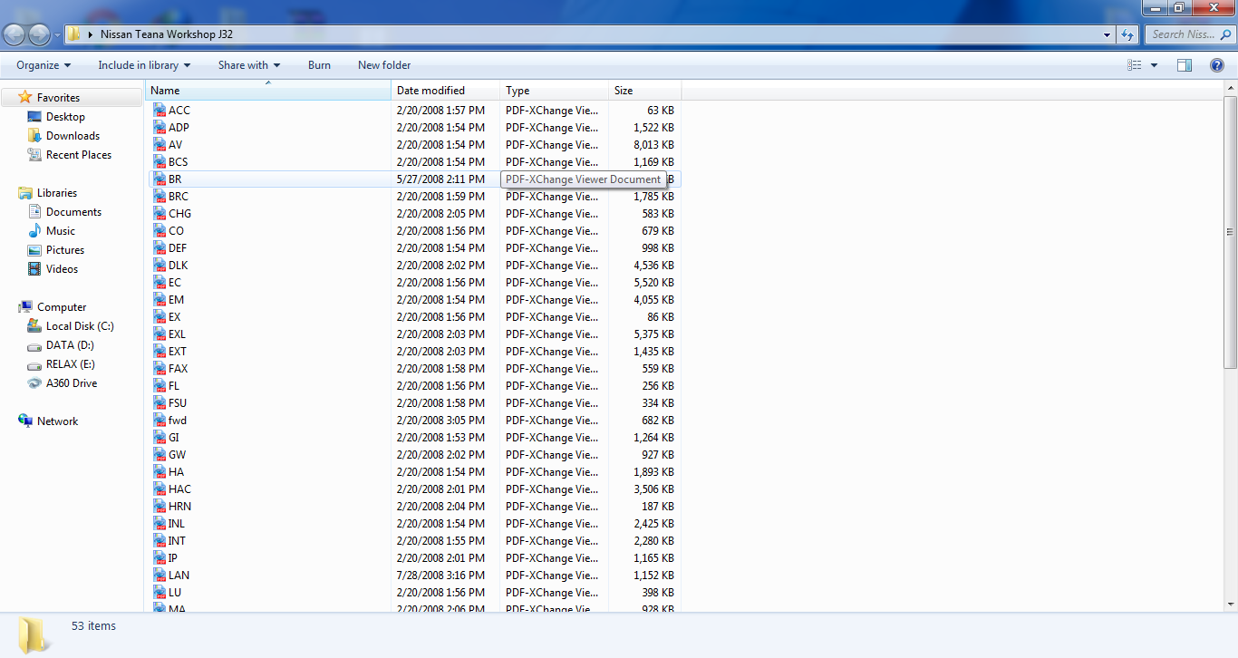 Nissan Teana Workshop J32 - Automotive Library