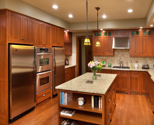 Craftsman Home Kitchen Cabinets