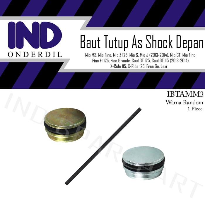 Baut-Baud-Oring-Seal Tutup As Shock-Shok Depan Mio M3-Z-S-J 2013-2014 Ayo Order