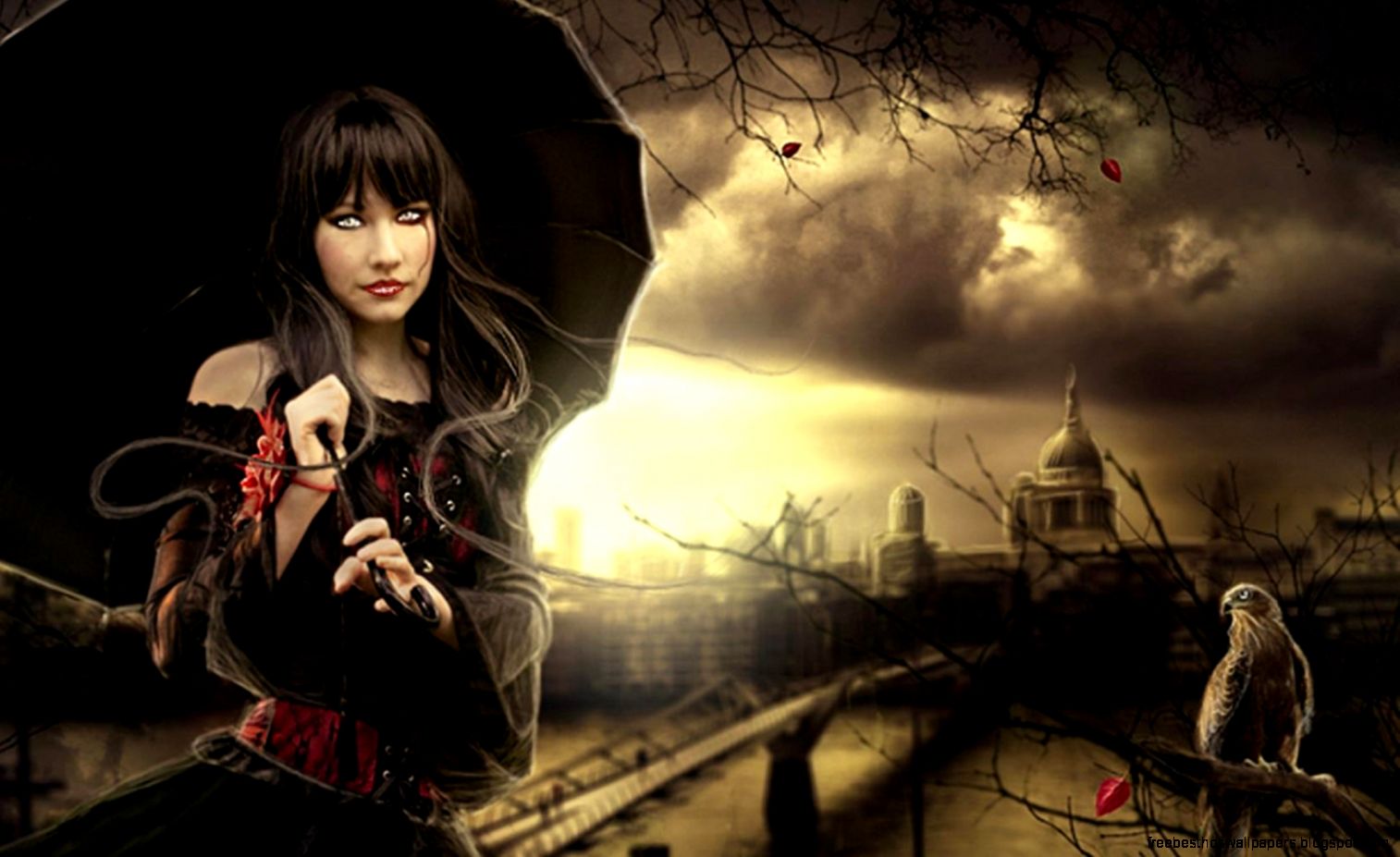 Fantasy Woman Art Beautiful Girl Digital 3d