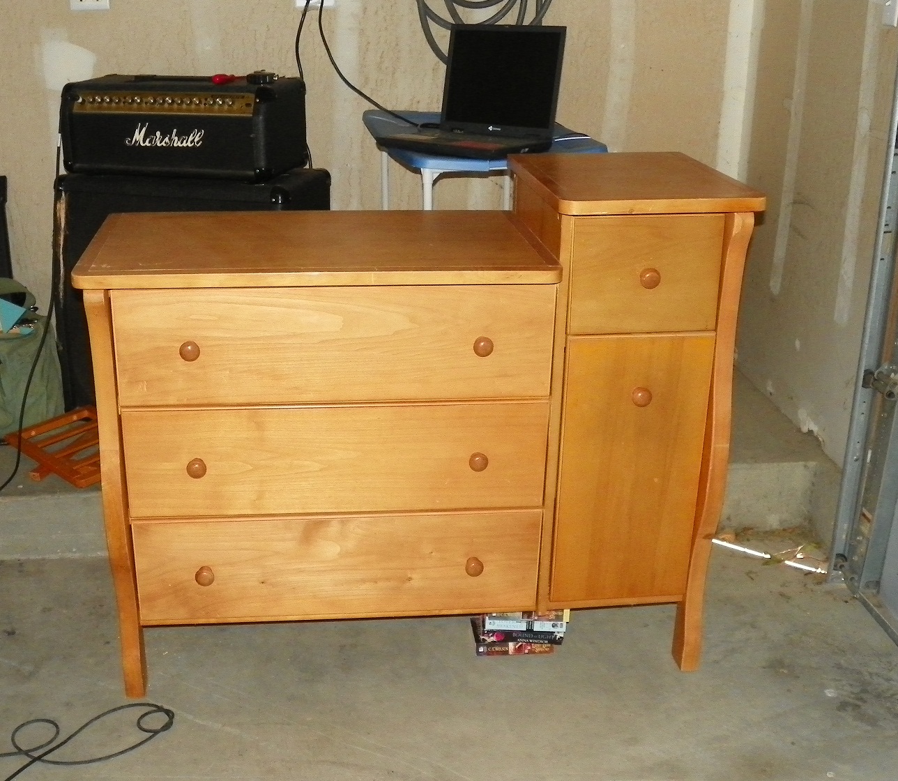 Leap!and the Net Will Appear Nursery Dresser Transformation