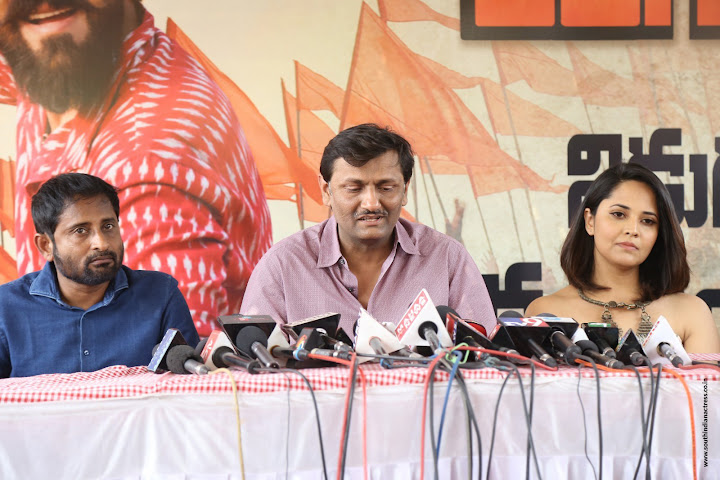 Anasuya Bharadwaj at Rangasthalam press meet