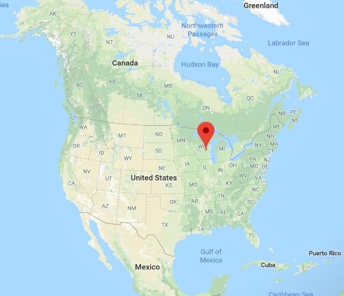Wisconsin Nerede ve Amerika Haritasinda Neresi