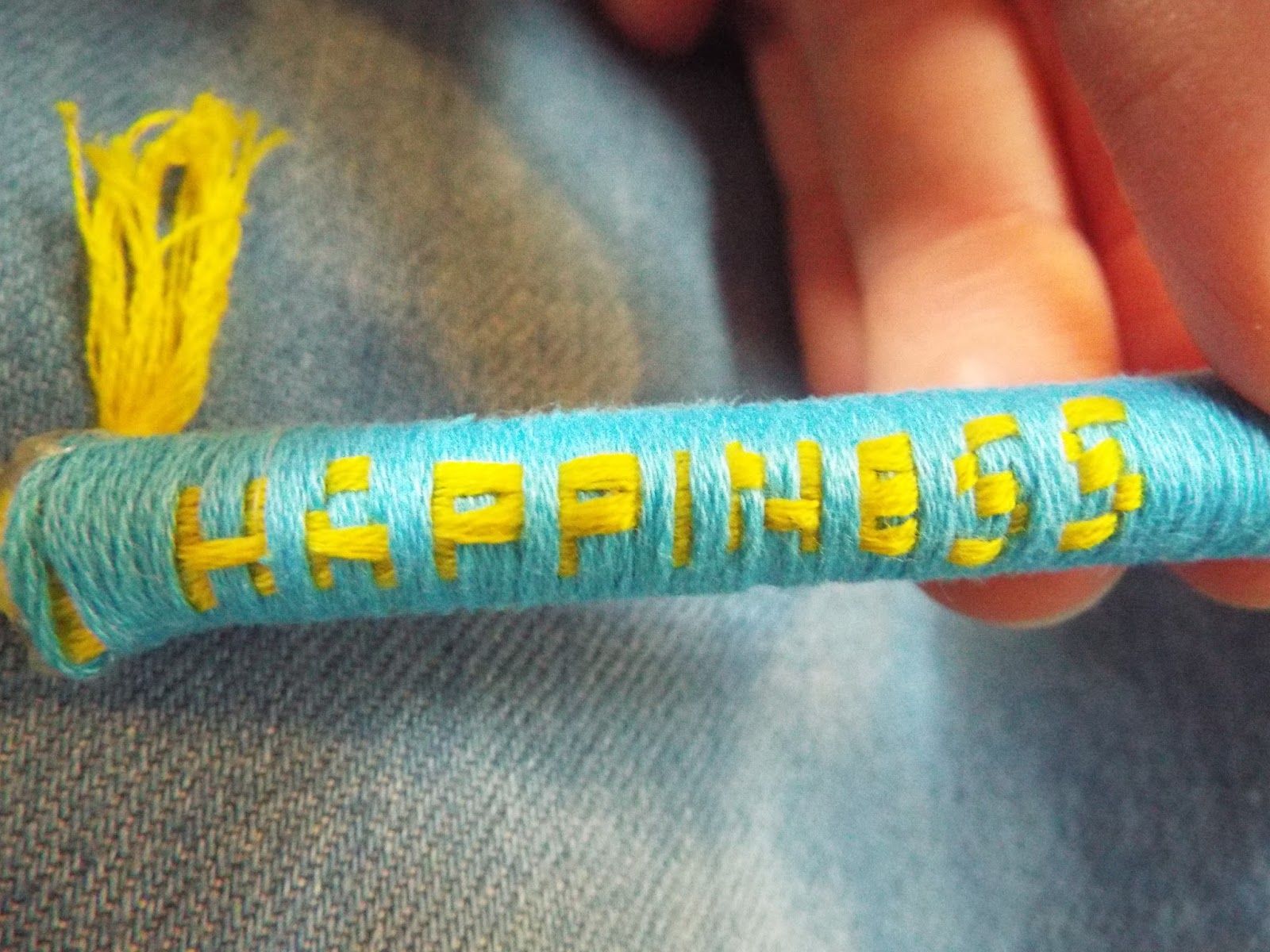 FlowersInMyBasket DIY Embroidery Floss Pen Tutorial