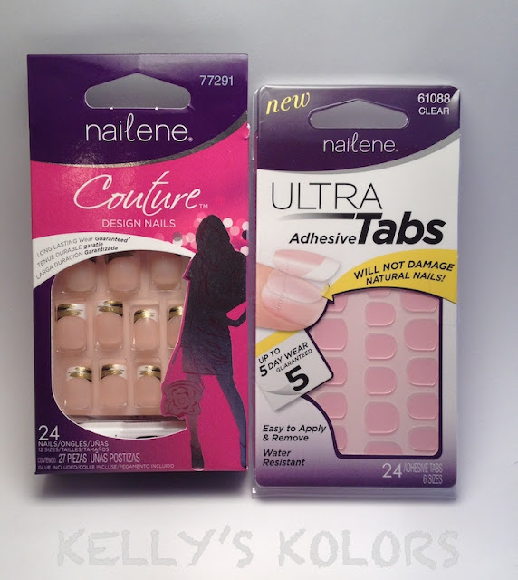 Kelly's Kolors! Nailene Couture Design nails & ultra tabs review.