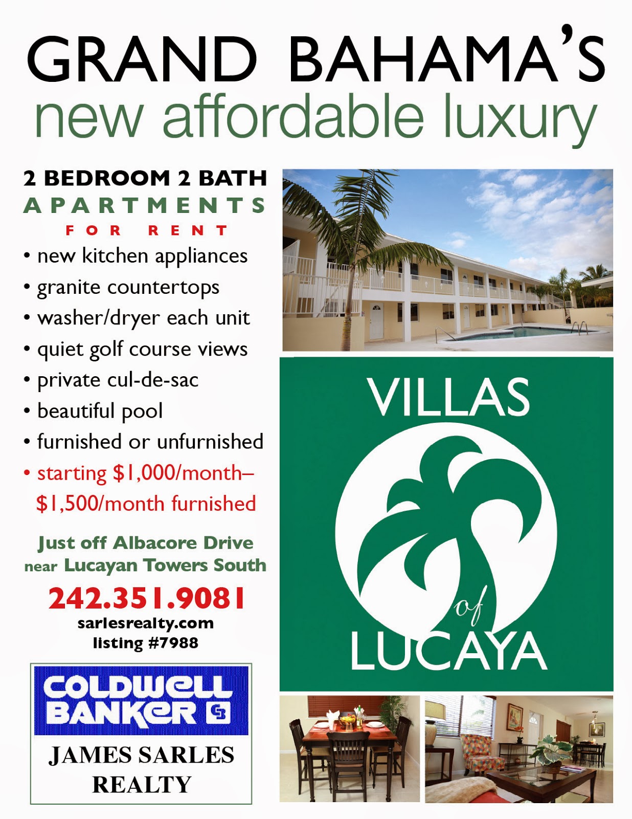 Taste Of Grand Bahama Introducing Affordable Luxury Rental Apartments
