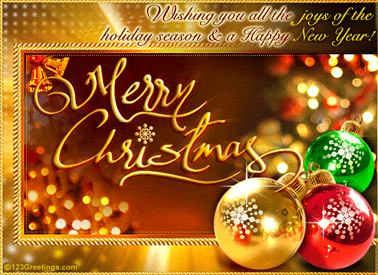 Christmas Wallpapers and Images and Photos: Animated Christmas Greeting