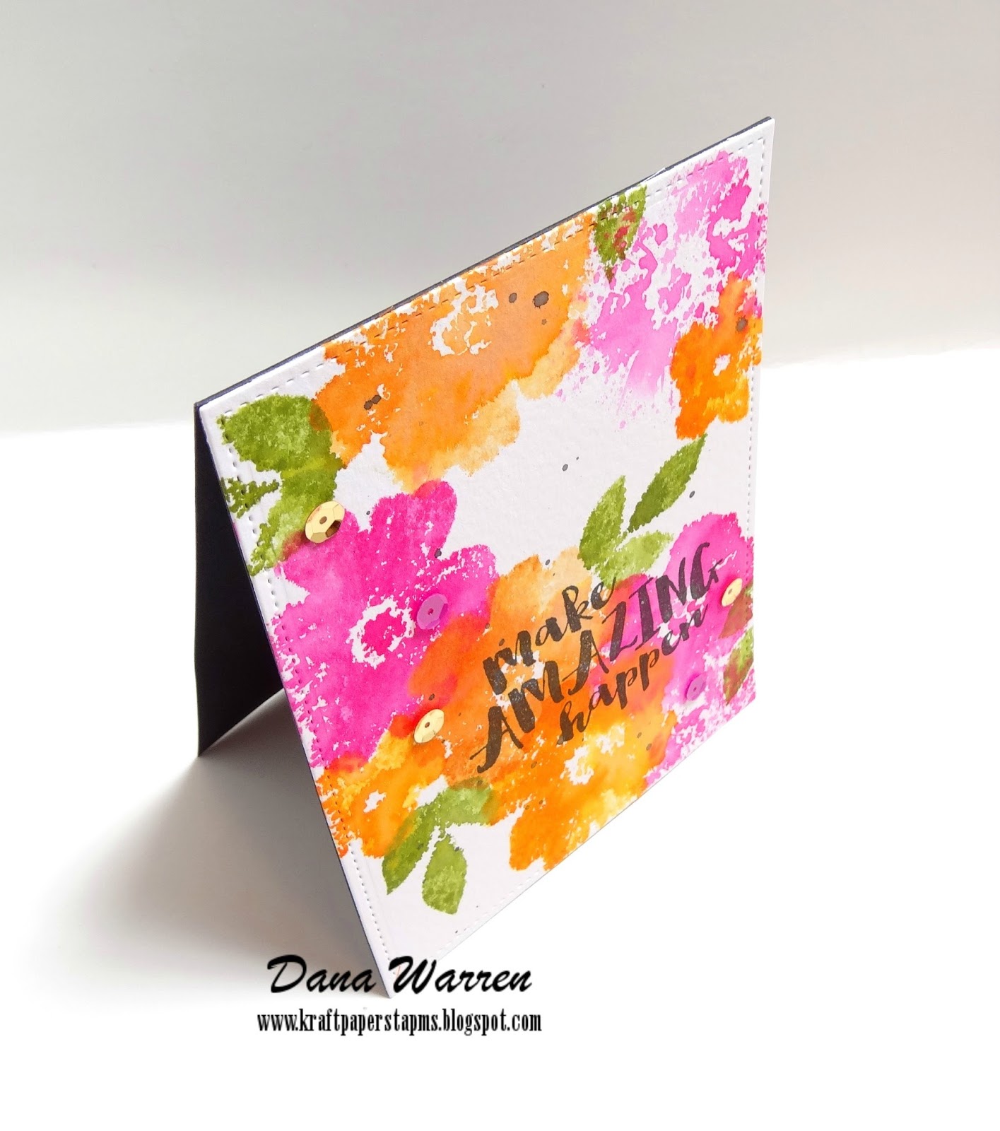 Kraft Paper Stamps Make Amazing Happen