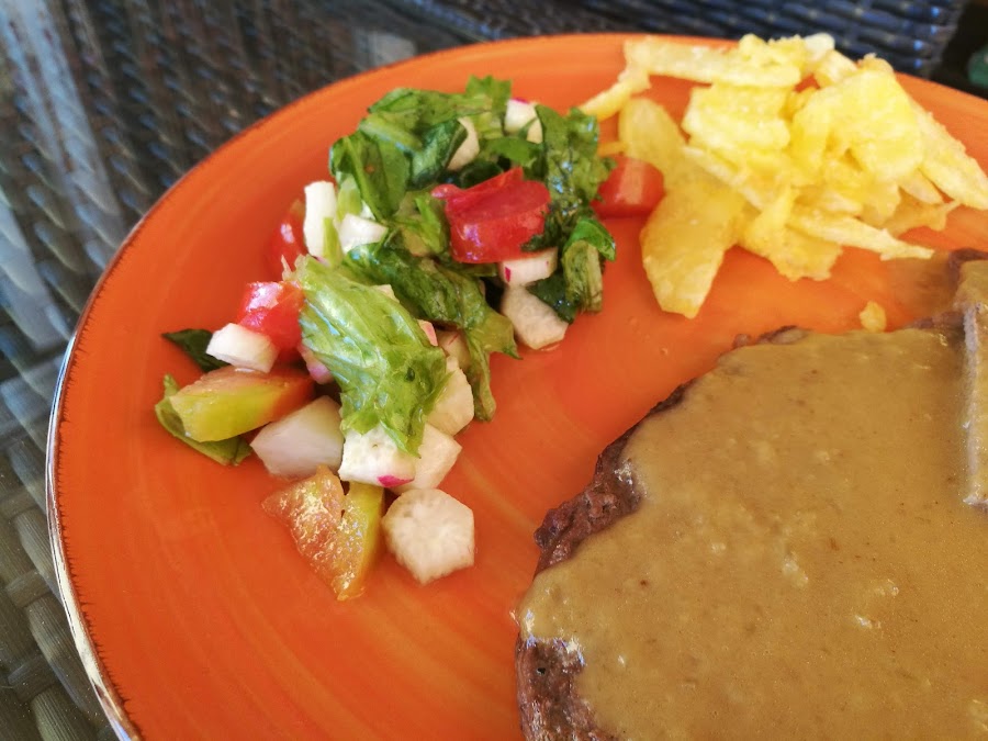 Bistec con salsa de cerveza de Gordon Ramsay Cocina