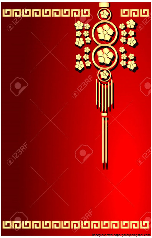 Red Gold Lampion Chinese Design Royalty Free Cliparts Vectors