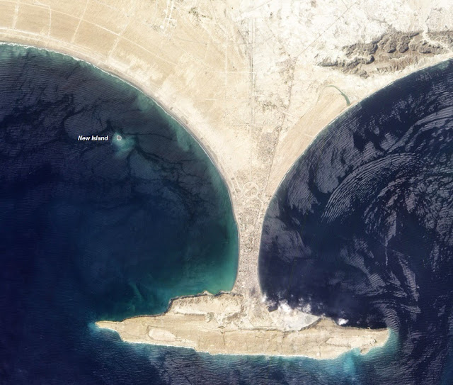 GeoResource The World Youngest Island Formed from Pakistan Earthquake