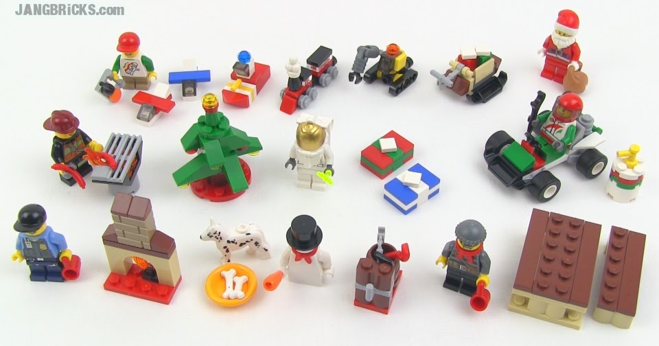 Forhøre fokus fusion JANGBRiCKS LEGO reviews & MOCs: LEGO City 2013 Advent Calendar set review!