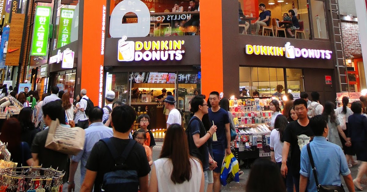 Dunkin' Donuts (Seoul, SOUTH KOREA) ★★★☆☆ A traveling foodie's