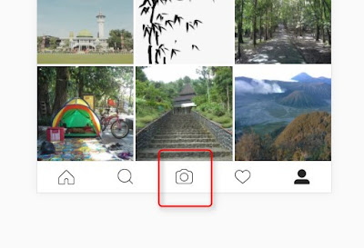 Upload gambar/foto ke Instagram lewat komputer/PC/Browser