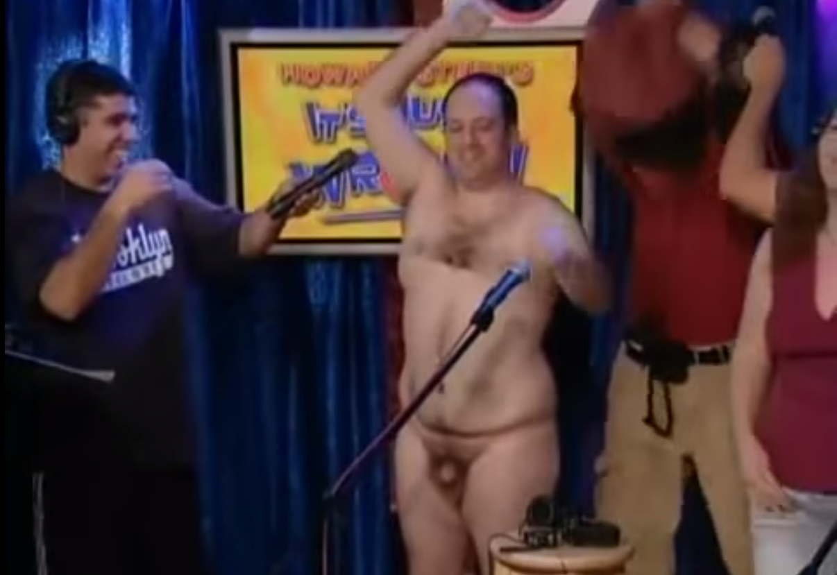 show Naked on howard stern