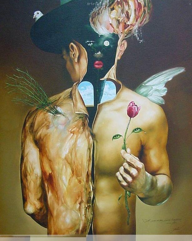 Julio Cesar Rodriguez 1976 | Cuban Surrealist painter