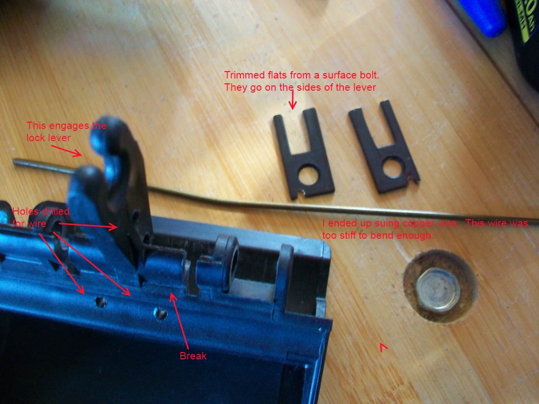 The Arleth Adventures Sprinter Sliding Door Handle Fix Close Examination Of The Plastic Door Handle Revealed A Break At Base Levers That Engage Lock Lever Thus Rendering It Too Weak To Push
