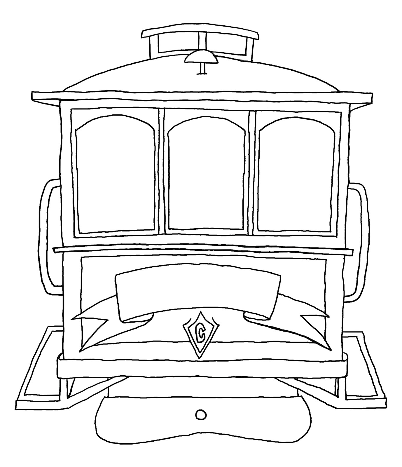 free clip art trolley car - photo #36