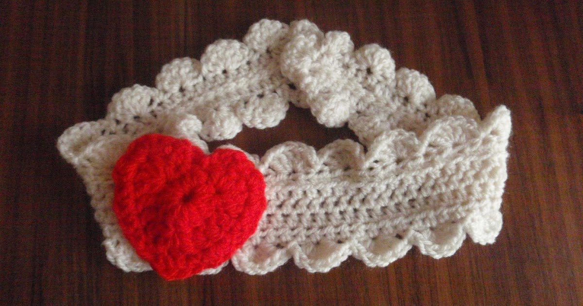 Valentine Headband Free Pattern ~ Crochet Addict CFS